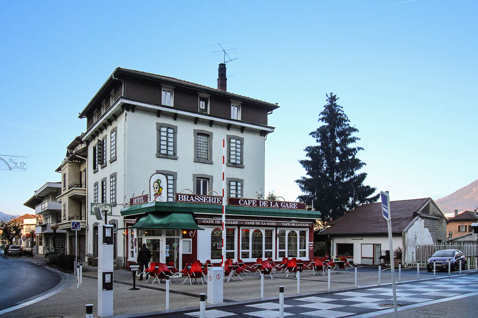 Cafe de la Gare at Cluses